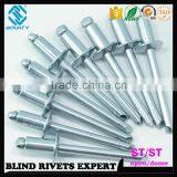 HIGH QUALITY ISO 15979 STEEL RIVET BODY STEEL MANDREL ST/ST RIVETS thumbnail-4