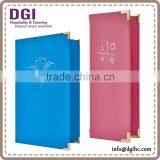 Screw Menu Book Holder Restaurant Menu Cover Menu Cover / Genuine Leather Menu thumbnail-4