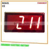 4" Calendar/temperature Clock With Remote thumbnail-2