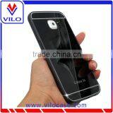 Hot Selling Aluminum Frame Bumper Case With Acylic Back Cover for Samsung S6 thumbnail-6