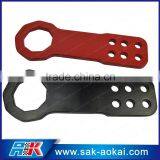 Diamond tow hook tow bar for car