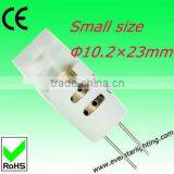 Small sise 2Watt 120lm cree 12V led bulb G4,G4 led