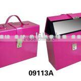 Decorative Leather Jewelry Box With Metal Closure Made in Shantou Wholesale thumbnail-1