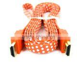 10M,20M,30M, Customized Length 1.4v Flat Male to Male HDMI Cable thumbnail-2