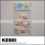 Two Holes Star Shaped Button Dot Pattern Buttons