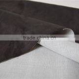 Polyester Soft Velvet Sofa Fabric Short Pile Velour Combined With TC Fabric