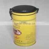 Round Luxury Food Grade Wire Clasp Box for Seed