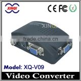 XinQi RCA BNC And Video Input VGA To Coax Converter