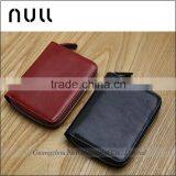 Portable High Quality Custom Leather Zipper Coin Purse thumbnail-3