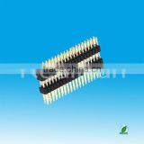 Top Quality 1.27mm Pitch Single/Double Layer Double Row DIP Pin Header Connector thumbnail-3