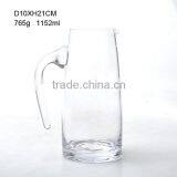 WHOLE SALE Cheap Transparent Glass Wine Decanter With Handle for Centerpiece and Supermarket thumbnail-6