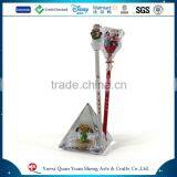 3D Plastic Photo Globe Polygon Snow Globe