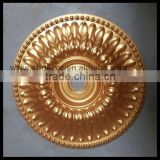 Gold color economic cheap diameter 15 7/10 inch ceiling design