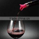 Eco-friendly Promotional Cheap Silicone Novelty Red Wine Bottle Stopper thumbnail-5