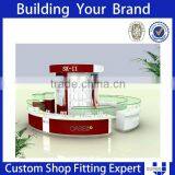 Perfume Stand Display, Kiosk Floor Stands, Cosmetics Display Stand Kiosk thumbnail-4