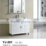 New American Style Include Basin Antique Design One Piece Floor Mounted 12 Inch Deep Bathroom Vanity thumbnail-1