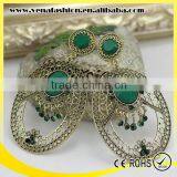 Oval Design Hollow Latest Exotic Turquoise Fashion Earring thumbnail-5