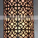 UL & CUL Listed Indoor Flower Wall Light in Painted Matte Black thumbnail-1