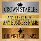 Personalised Small Decorative Metal Plates for Door,bag/street Sign Plate thumbnail-5