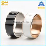 customized smart rfid ring with NFC chip inside support ISO14443, ISO 18092 protocol
