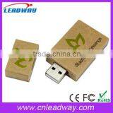 Kraft Paper USB 2.0 Flash Drive, Recycled Paper USB 2.0 Stick thumbnail-1