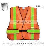 Manufacture Mesh Safety Reflective Vest ENSI20471 thumbnail-1
