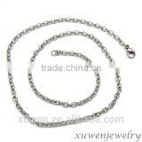 Ladies Wholesale Link 1mm Stainless Steel Chain