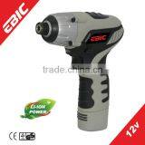 EBIC dc Motor Industrial Small Cordless Mini Rechargeable Screwdriver 12V