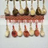 [YZLACE] Tassels Lace Curtains Wholesale 10076 thumbnail-3