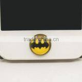 3D Epoxy Mobile Phone Home Key Stickers Adhesive Cartoon Home Button Sticker thumbnail-1