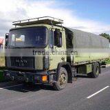 USED TRUCKS - MAN 13.192 4X2 EXARMY FLAT BED TRUCK (LHD 6148) thumbnail-1