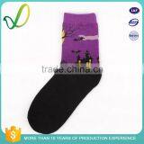 Quality Stylish Sheer Girls Factory China Custom Knit Free Size Halloween Socks