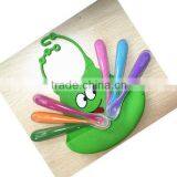 Customized Best-Selling Cute Silicone Baby Feeding Spoon thumbnail-4