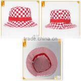 Female Printed Multi Panels 100% Cotton Custom Bucket Hat Wholesale thumbnail-4