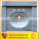 Italy White Carrara Marble Wholesales Vanity Top thumbnail-1