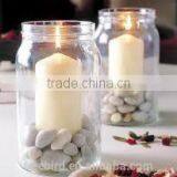 Wholesale Eco Friendly White Glass Candle Holder for Decoration thumbnail-5