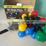 20 Globe Party Solar LED Bulb String Lights for Decorate Christmas Tree thumbnail-3