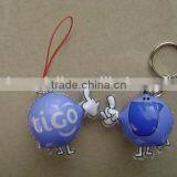 PVC Key Chain Advertising Keyring thumbnail-6