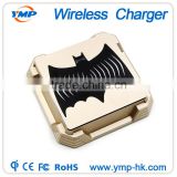 3 coils mobile charger with wireless charging qi pad