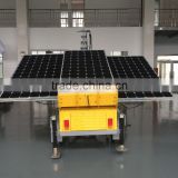 Trailer Mounted Construction Portable Lighting Generator Cooperated Led Flood Mobile Solar