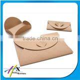 Plain Kraft Paper Envelope With Cute Closure thumbnail-1