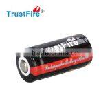 Trustfire portable 3.7V 880mAh 16340 protected lithium rechargeable battery car battery