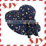 Floral Beach Floppy Hat New Design Summer Foldable Women Hat thumbnail-6