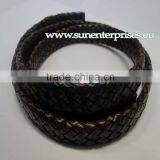 Braided Leather Round - Oval Braided 18 mm - SE-PB-Light Grey thumbnail-5