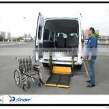 WL-D-880S Hydraulic Wheelchair Lifting Platform for Van and Minibus From China with CE certificate