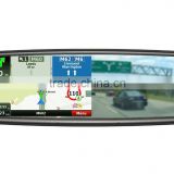 android gps car dvr rearview mirror with orignal bracket