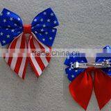 July 4th Butterfly Tie Barrette and Hair Clip thumbnail-1