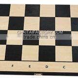 QUALITY Modern Silkscreened 3 in 1 WOOD Folding CHESS, BACKGAMMON, CHECKERS Set thumbnail-2