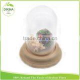 Bulk Buy From China Butterfly , Tillandsia Plants , Miniature Fairy Garden in 30cm Dome Clear Figurine Display Glass Cloche thumbnail-5