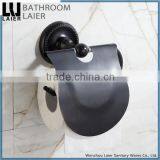Customized Multi-Purpose Covered Zinc Alloy ORB Finishing Bathroom Accessories Wall Mounted Toilet Paper Holder thumbnail-2